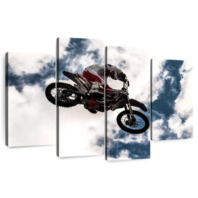 Mehar Motocross Rider In Midair