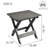 Rectangular Yes Outdoor Side Table , 20 " W 15.72 " D-68205991