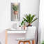 «Plant Stand Pot Of Flowers II» par Cindy Jacobs, art mural en métal-1094730568