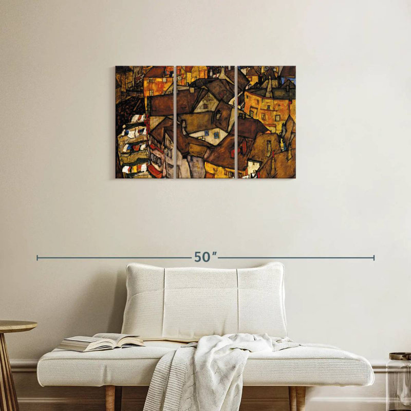 Croissant de maisons Avery, H 20 po x l 33 po