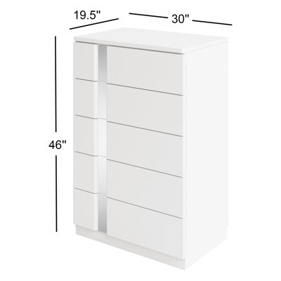 Commode 5 tiroirs Augie
