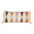 Embroidered Cotton Lumbar Pillow with Fringe-1564346285