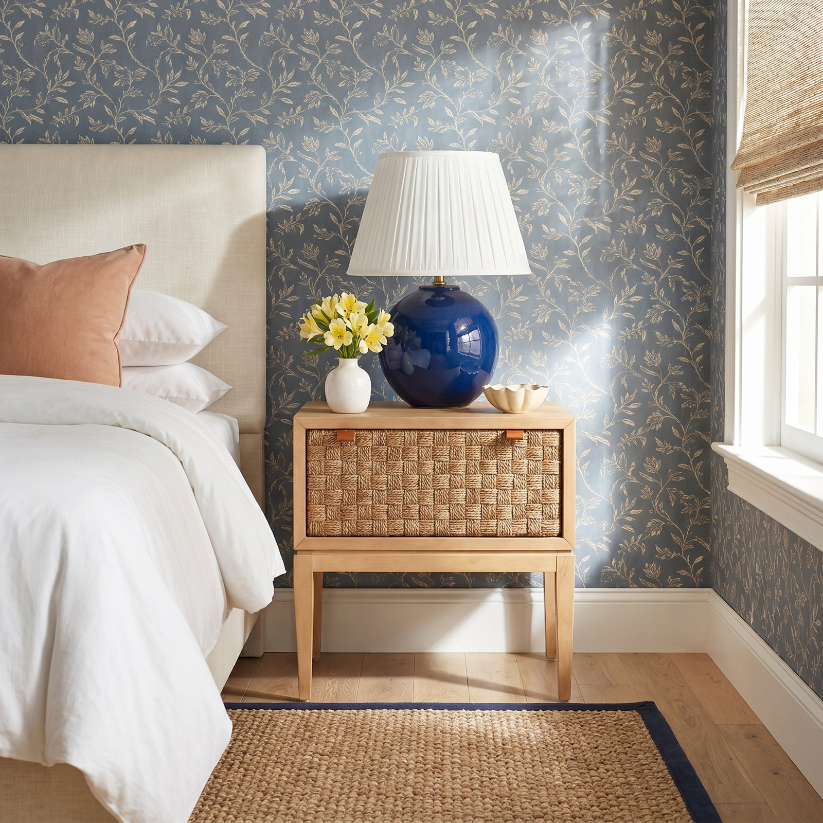 Beverley Mahogany Nightstand