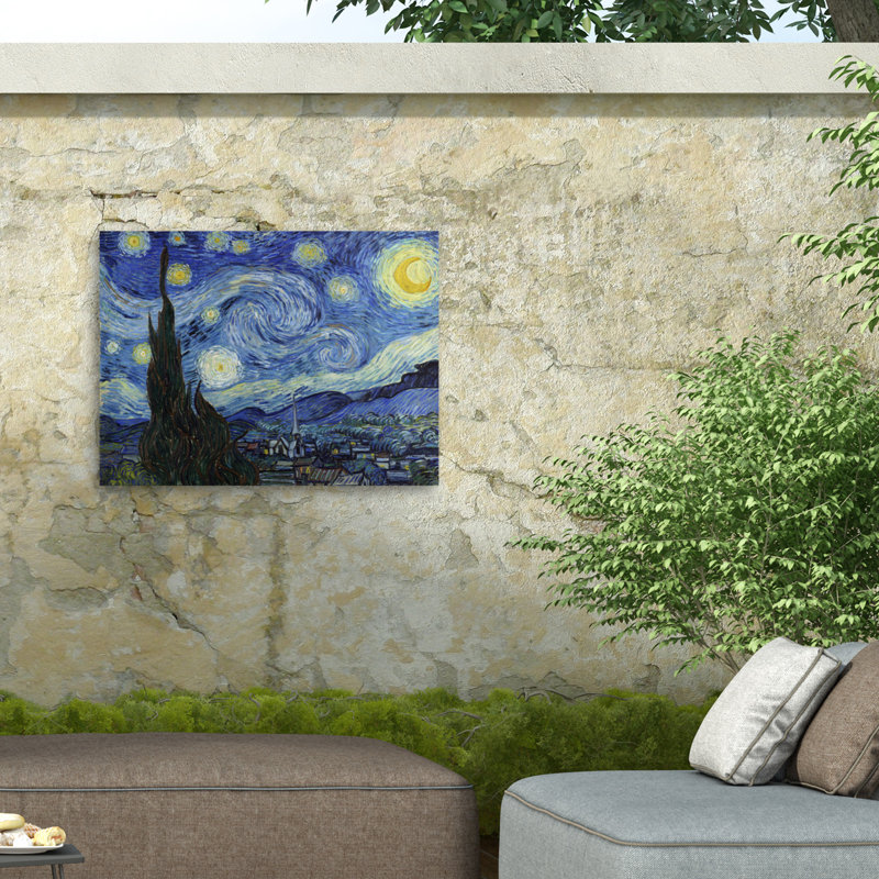 Bolognaise, Vincent Van Gogh, nuit étoilée, H 24 po x l 32 po