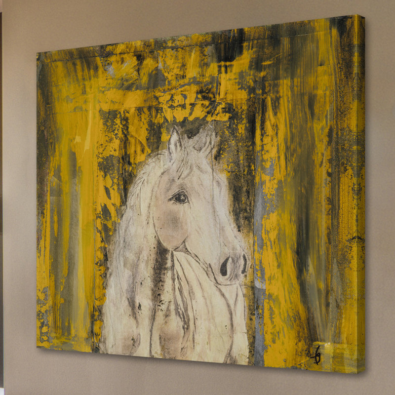 France Gilbert - Wrapped Canvas Painting, 45cm H x 45cm W x 3.81cm D