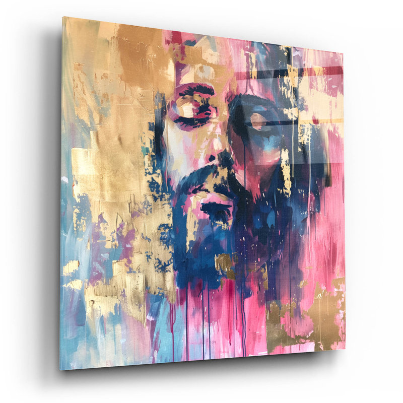 «Stranger» par Svetlana Aleynikova, art mural en verre acrylique, H 12 po x l 12 po x P 0,13 po