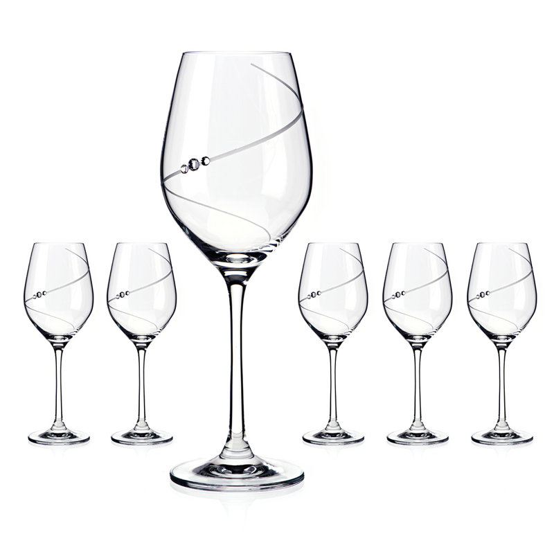 360ml Crystal White Wine Glass Set