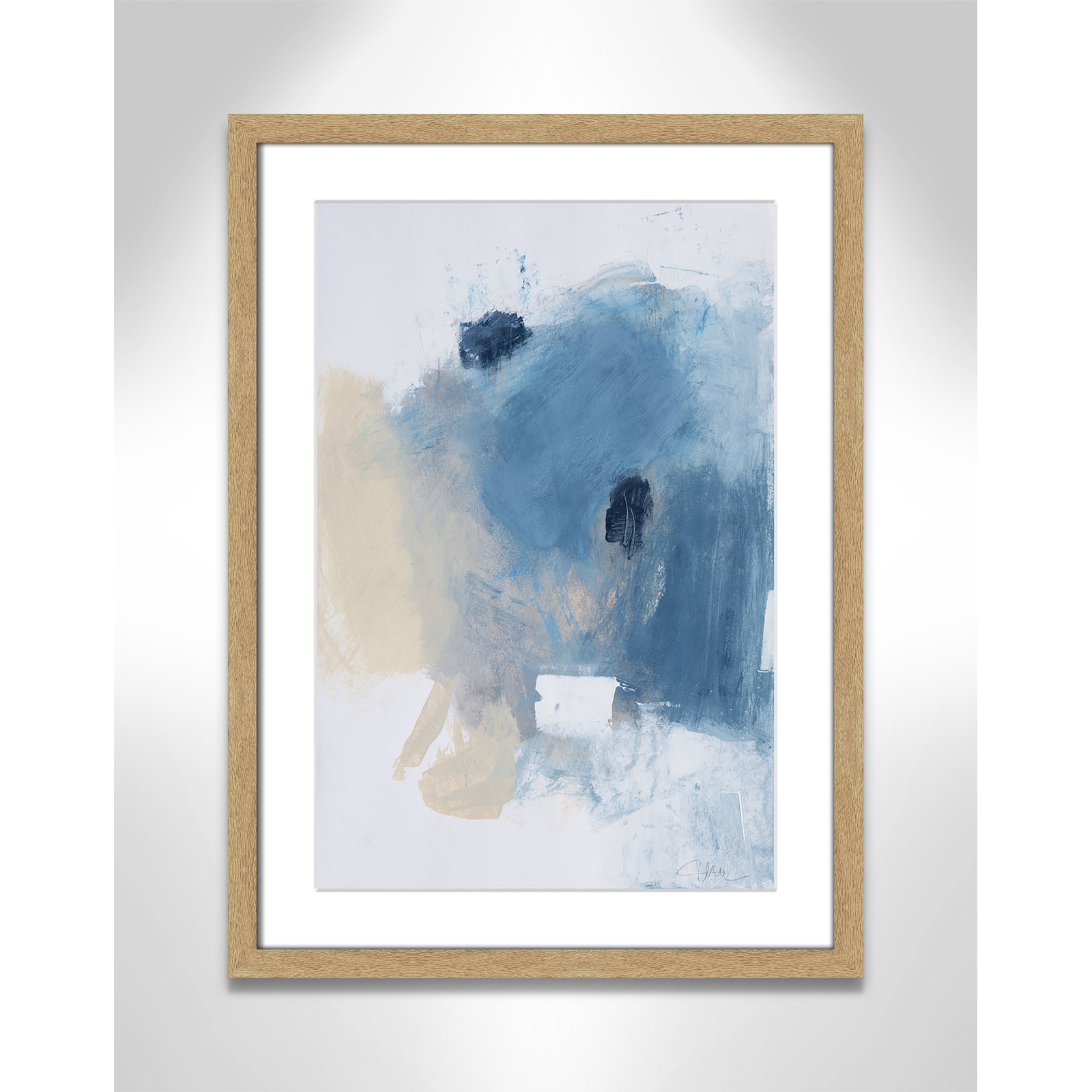 Coastal Carnival I Print by Casa Fine Arts, White, 23" H x 17" W x 1.25" D, Natural Single Picture Framed Paper