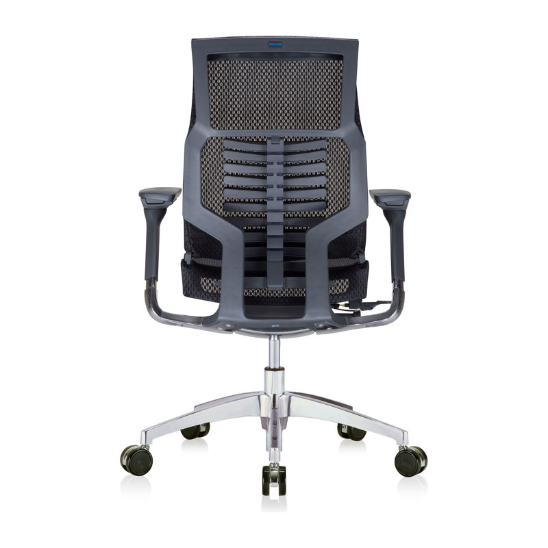 Mesh Executive Chair with Headrest, Black, Black