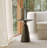 Antoni Aluminum Pedestal End Table