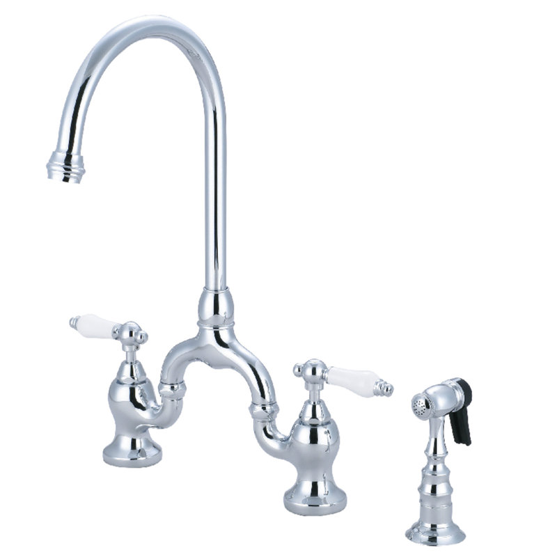 Robinet de cuisine, Chrome poli