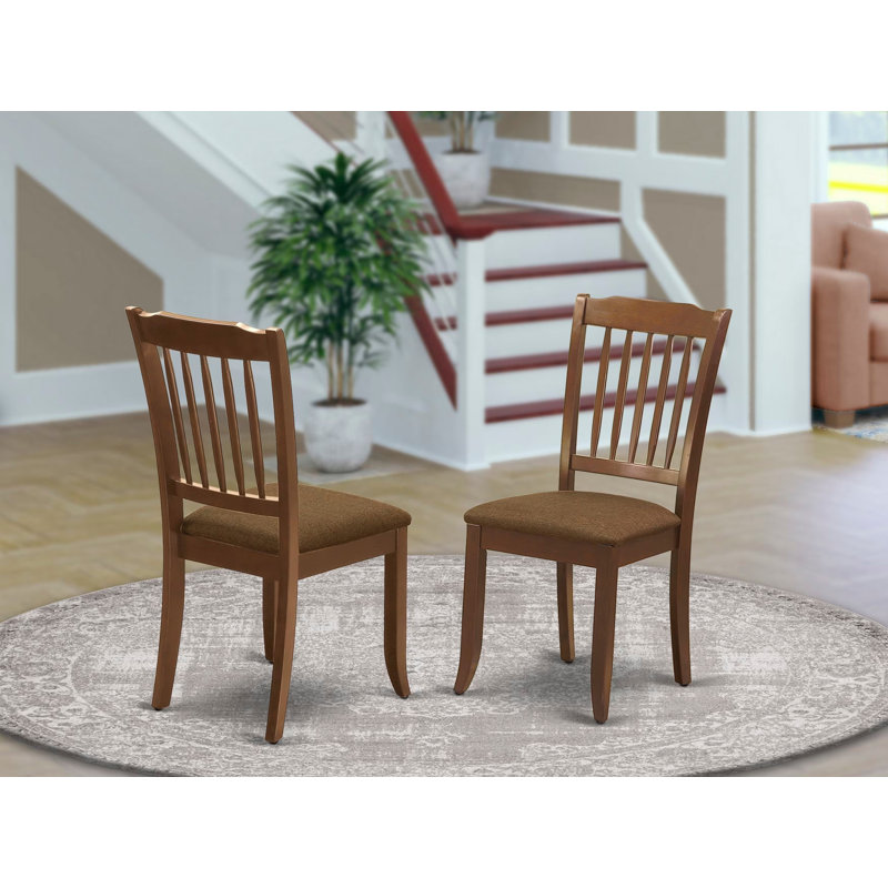 Chaises de salle à manger Danbury, Acajou, 2