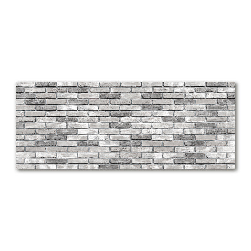 Brick Wall - Wrapped Canvas Print