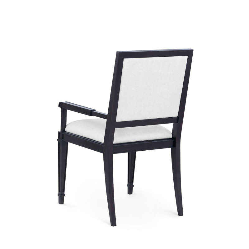 Jackson Upholstered Arm Chair, Midnight Arabica
