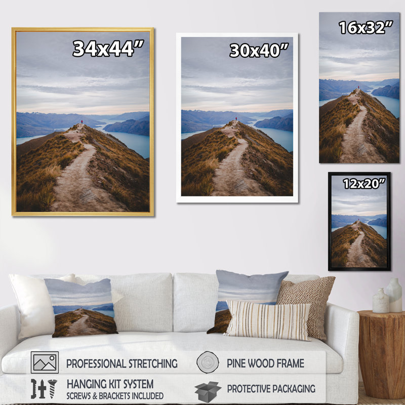 Mountain Trails Harmony VI sur impression sur toile, Toile tendue, H 40 po x l 30 po x P 1,5 po