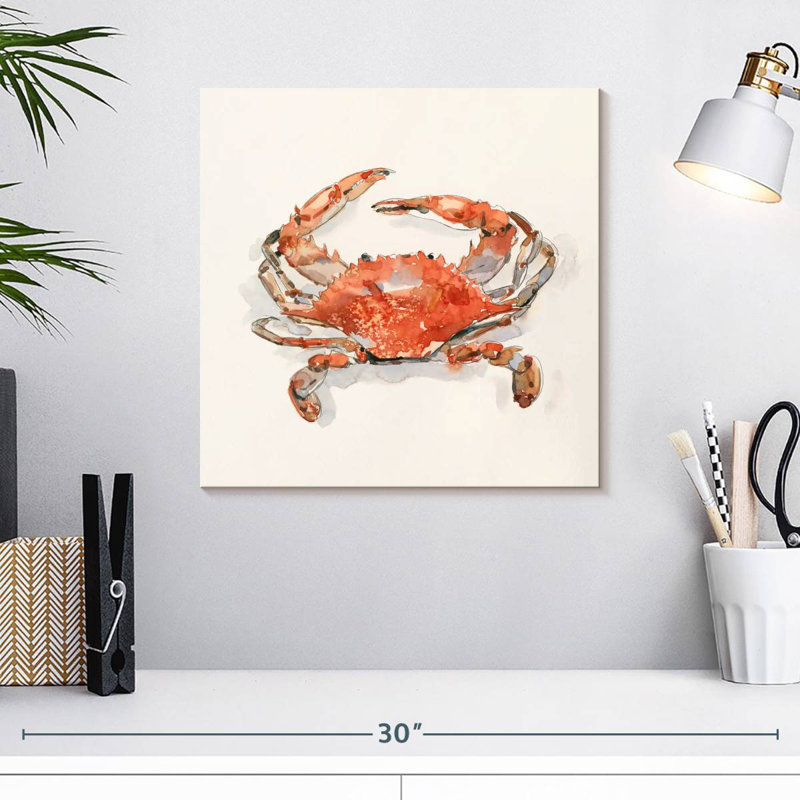 Yarlin Crusty Crab II, 16" H x 16" W