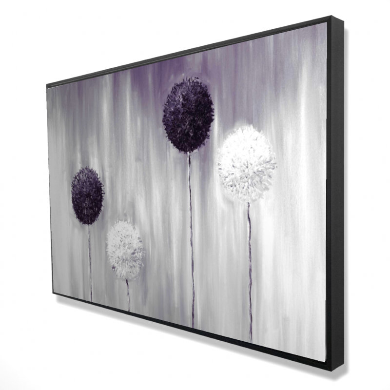 " Purple Allium Flowers "