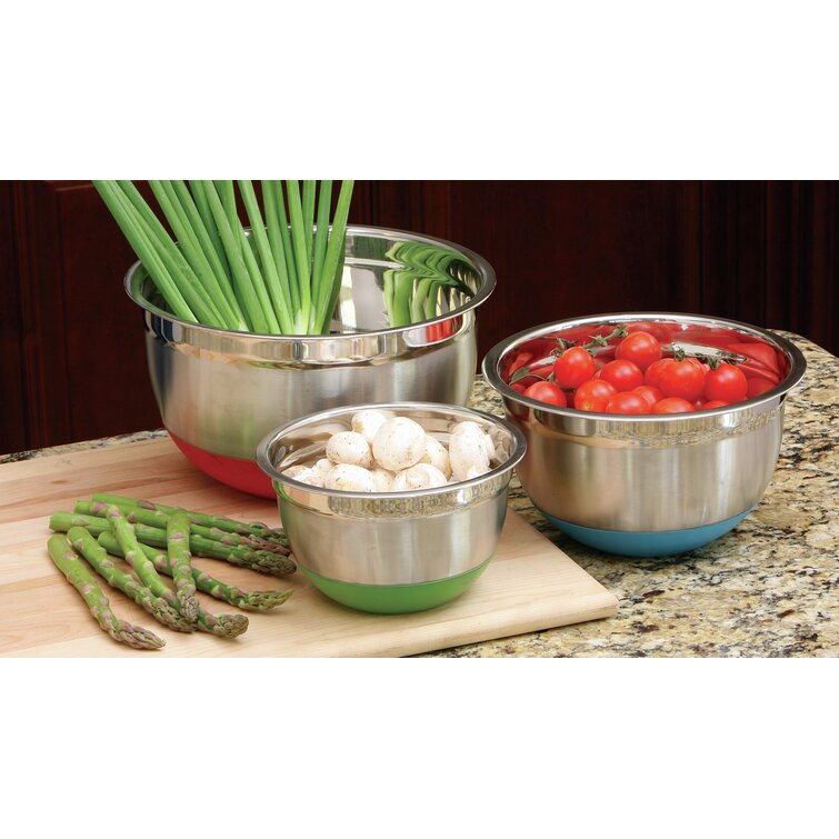 Rebrilliant Alta Glass Nested Mixing Bowl Set & Reviews