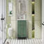 Ensemble de meuble-lavabo 36 po avec lavabo en céramique, meuble-lavabo simple autoportant moderne à 4 tiroirs et 2 armoires, meuble de rangement pour la salle de bain, ensemble de meuble-lavabo à cadre en bois massif-1737466894