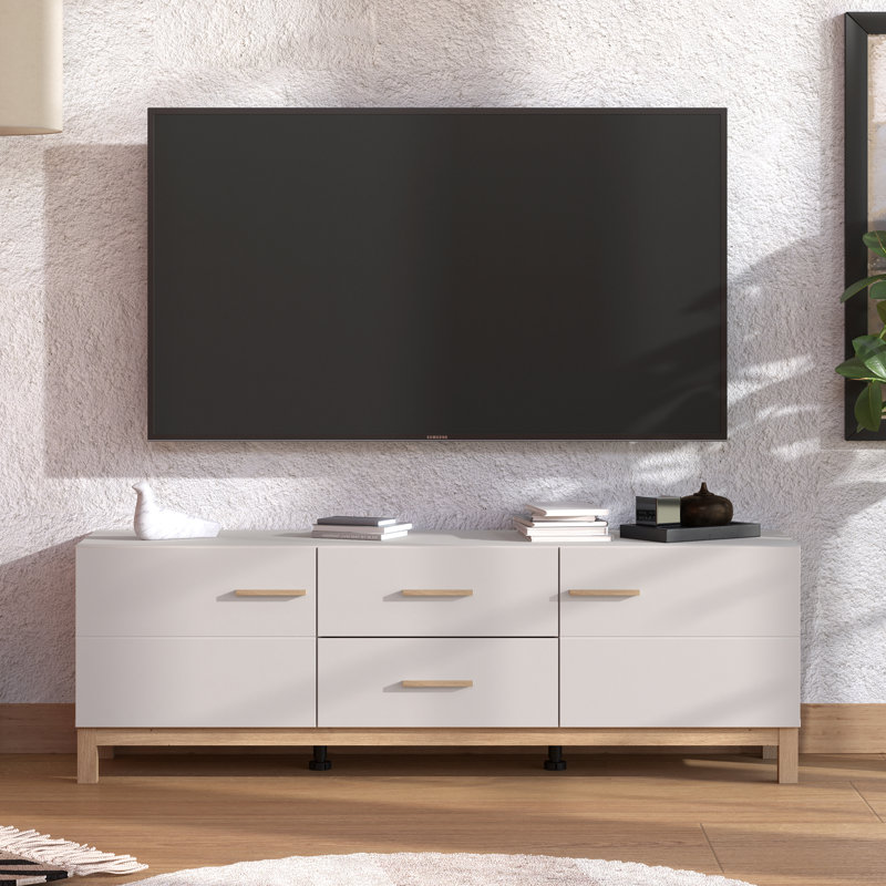 TV stand with 2 doors and 2 drawers