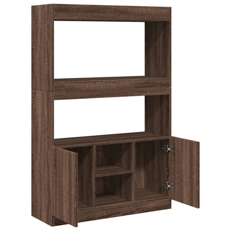 Shuntana 92cm Sideboard, Brown Oak
