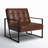 Billings Faux Leather Armchair-206712537
