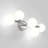 Tuskahoma Vanity Light Fixture, Chrome-297541912
