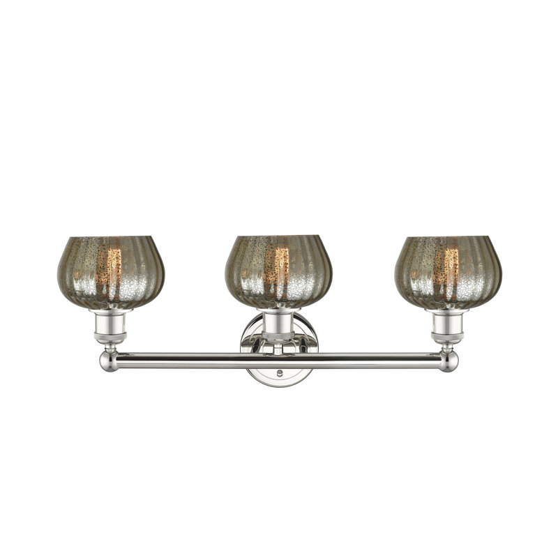 Noille 3 - Light Dimmable Vanity Light, Mercury, Polished Nickel