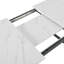 Extendable Metal Base Dining Table