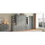 Lit EK en chenille et en noyer beige Kaleea