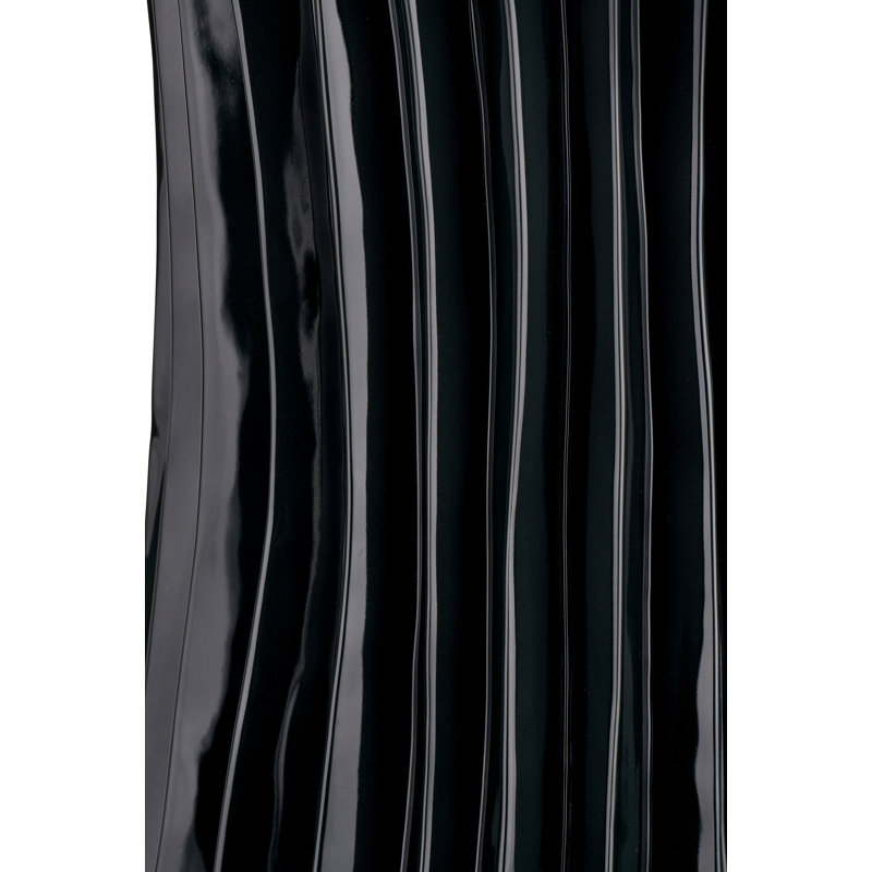 Devony Ceramic Table Lamp, Black