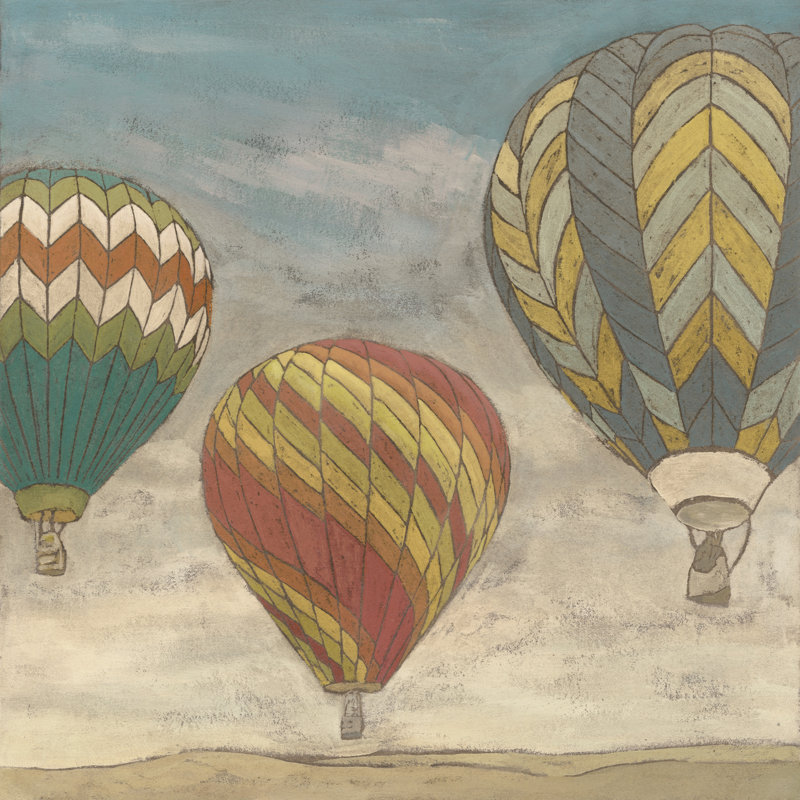 Up In The Air II by Megan Meagher - Wrapped Canvas Painting, 122cm H x 122cm W x 3.8cm D