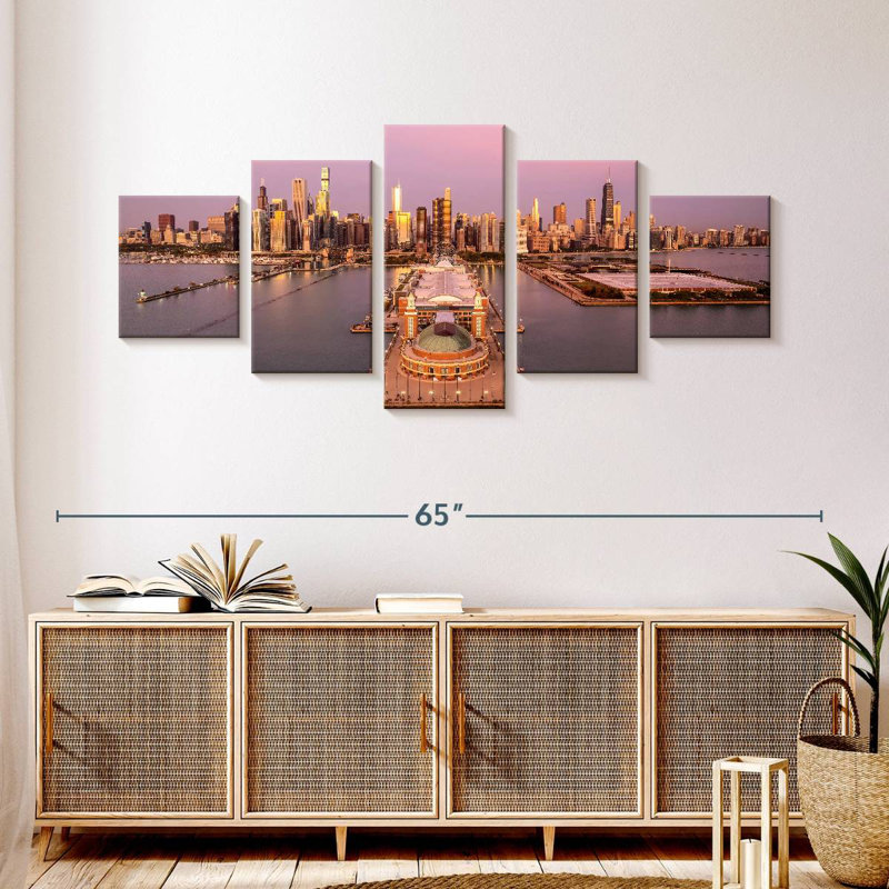 Chicago Navy Pier, 24" H x 55" W