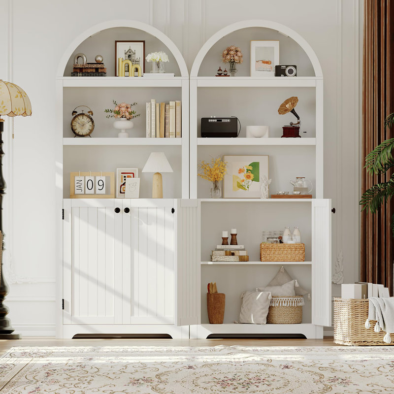 182cm H x 76.2cm W Bookcase, White