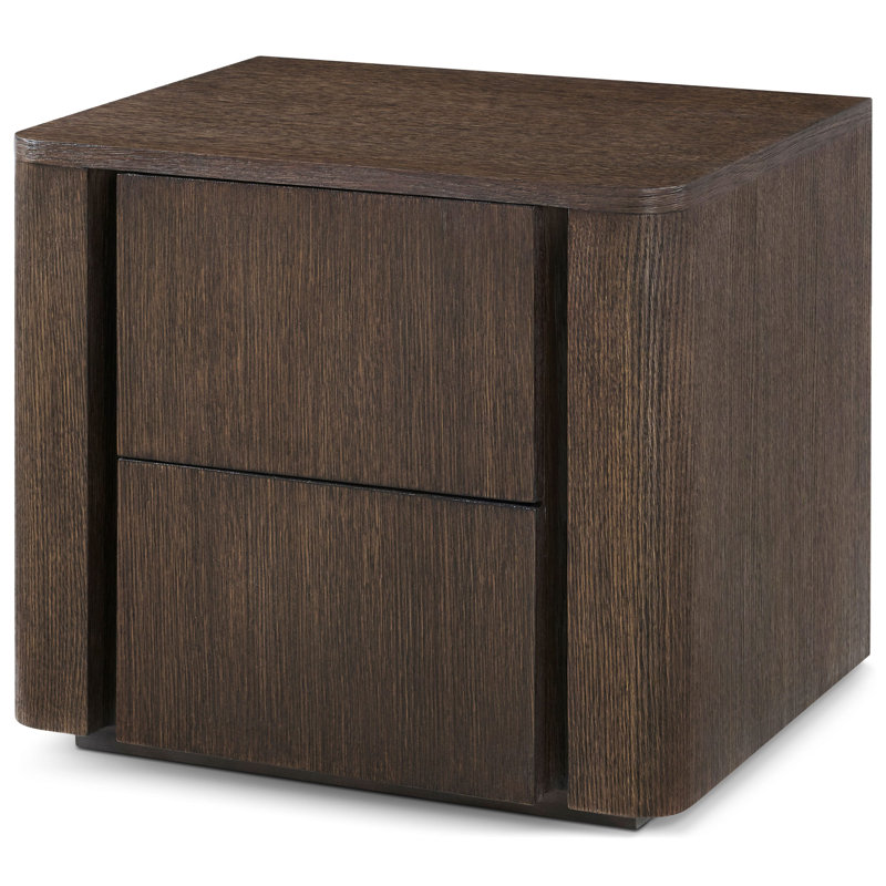 Lisbon 2 - Drawer Nightstand, Brown