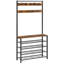 Brorfelde Hall Tree 80cm Wide with Bench and Shoe Storage-932980371