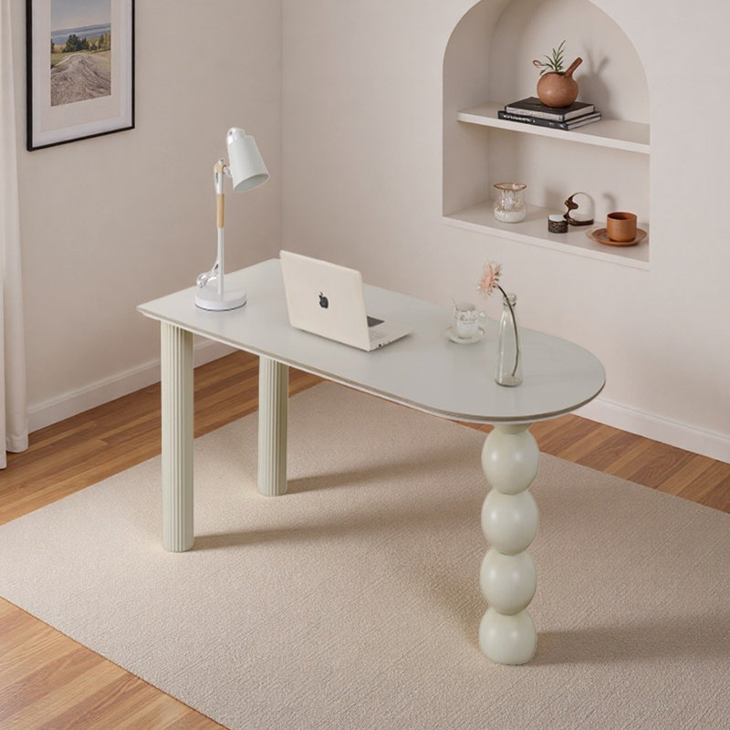 Bureau d'écriture French Rocky, H 29,52 po x l 47,24 po x P 23,62 po, Blanc