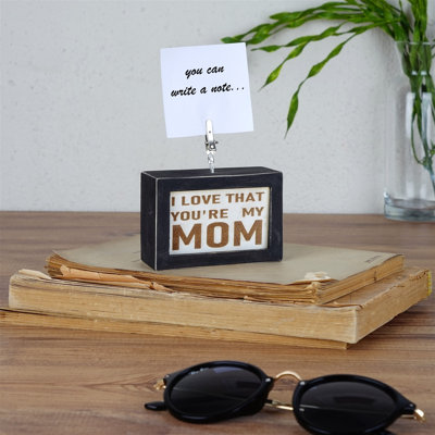 Porte-cartes en bois