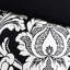 Édredon noir très grand 7 pièces - Housse de coussin en coton 180tc