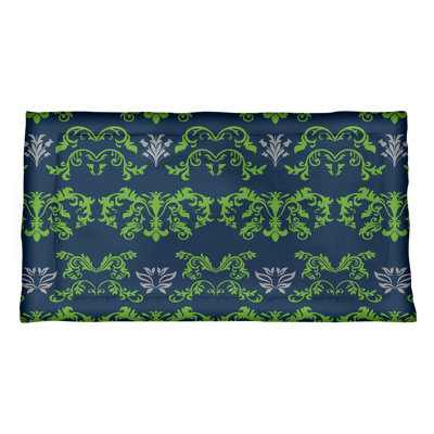 Football Baroque Pattern Pillow Sham