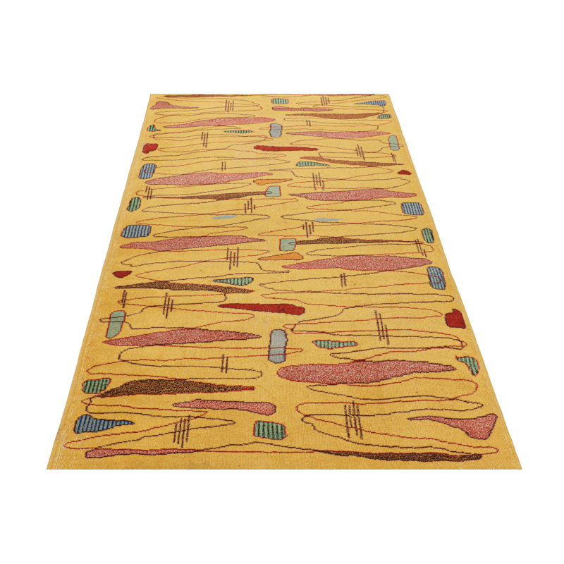 One-of-a-Kind 4'1x7' Hand Knotted Area Rug