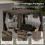 Pergola d'extérieur à persiennes avec persiennes réglables-125199011-125199012