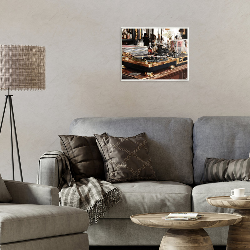 Plaque murale vintage "Work Place", par Franklyn Gregory