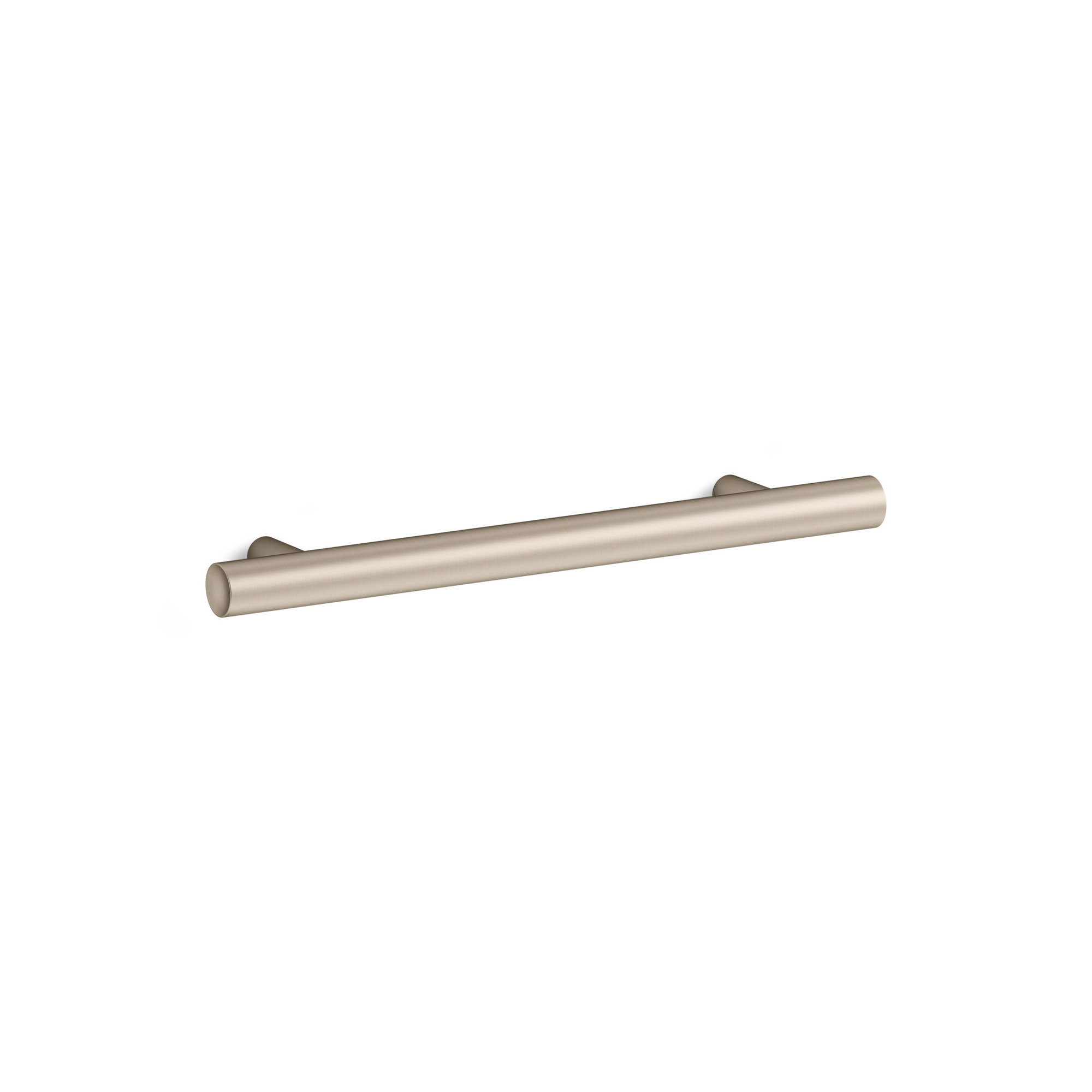 Purist 5" Center to Center Bar Pull, Vibrant Brushed Moderne Brass, 5"
