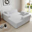 Canapé modulaire de 94 po sans os, modulaire en forme de L avec 5 coussins inclus, aucun assemblage requis-1356255956-1346264946-1346264948
