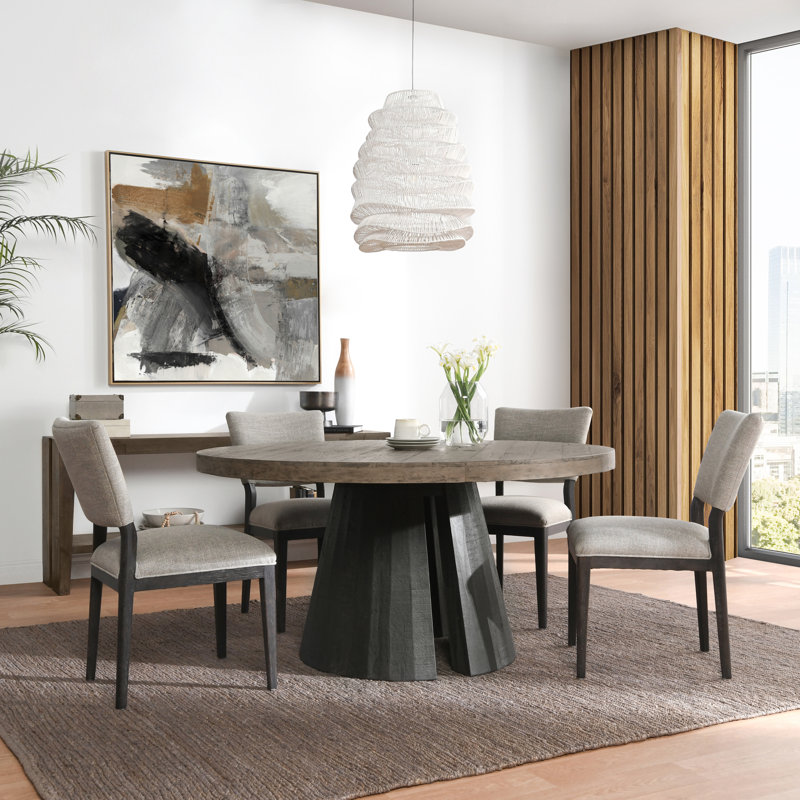Troy 72" Solid Wood Console Table, Brown