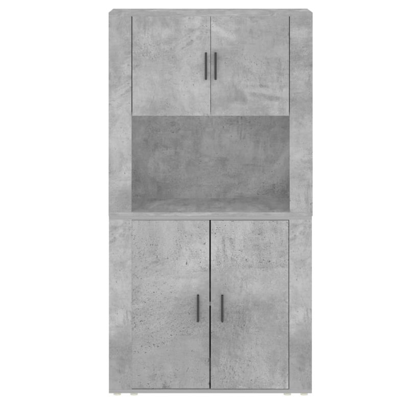 Vidaxl 80cm Sideboard, Concrete Grey