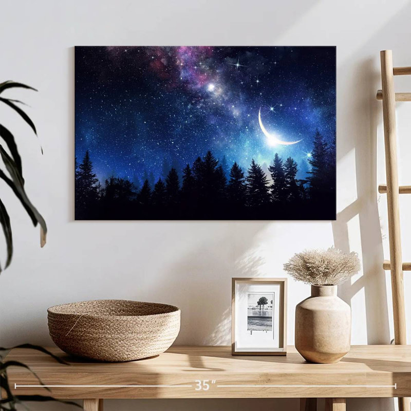 Alvord Midnight Forest, 8" H x 12" W