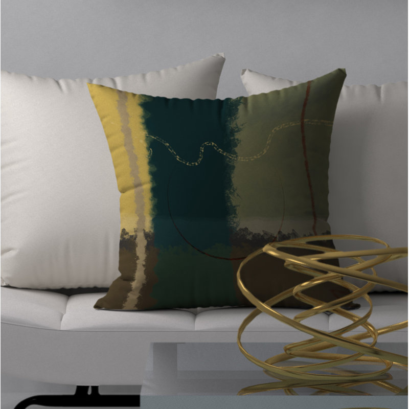 Reversible Throw Pillow, 18" x 18"