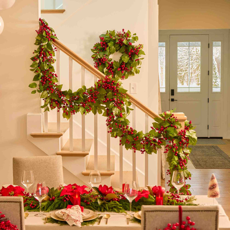 Couronne de porte Real Christmas